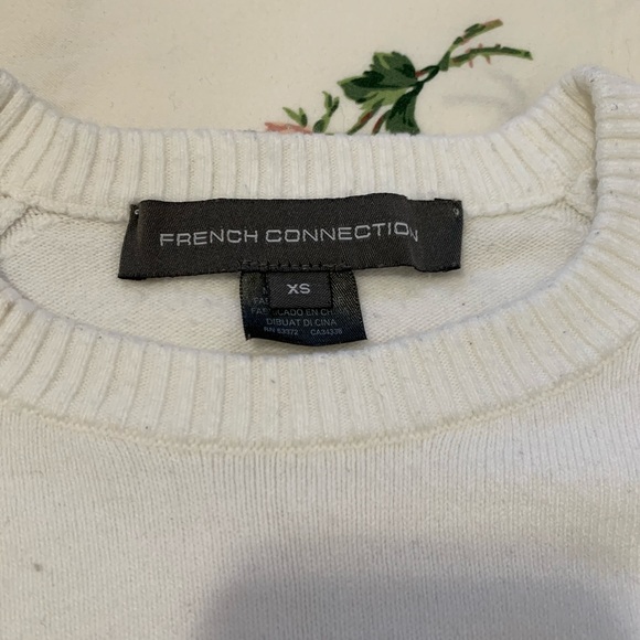 French Connection White Sweater - Picture 6 of 7